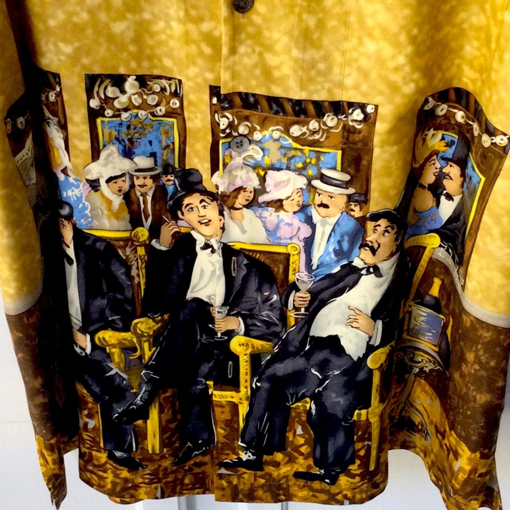 Mens designer shirt XL  one of a kind